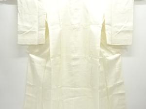 アンティーク　本麻透かし織　糸菊模様長襦袢